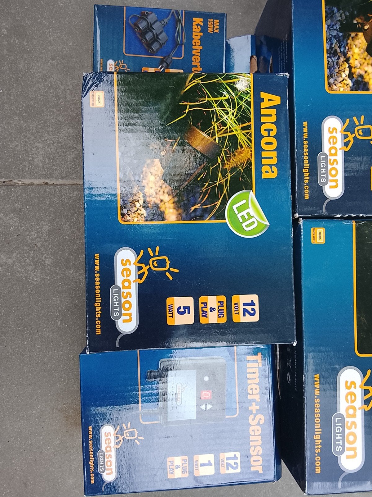 Seasonlights tuinverlichtingset nieuw in doos, Tuin en Terras, Buitenverlichting, Ophalen