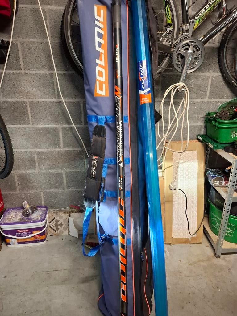 Canne colmic stratus 13m wrm kit coupelle 3kits 180 fourreau, Sports nautiques & Bateaux, Pêche à la ligne | Poissons blancs, Enlèvement