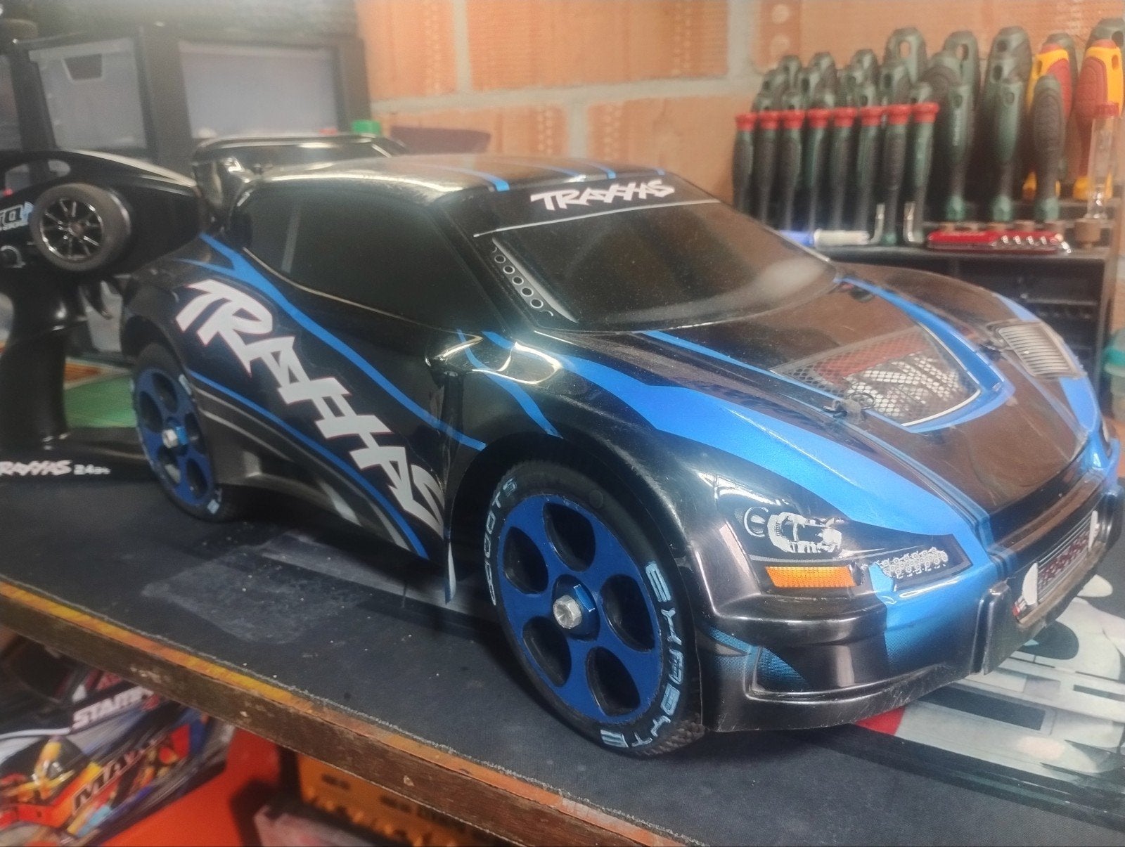 Traxxas Rally VXL 3s 4x4, Échelle 1:10, Enlèvement ou Envoi, Voiture off road, Utilisé