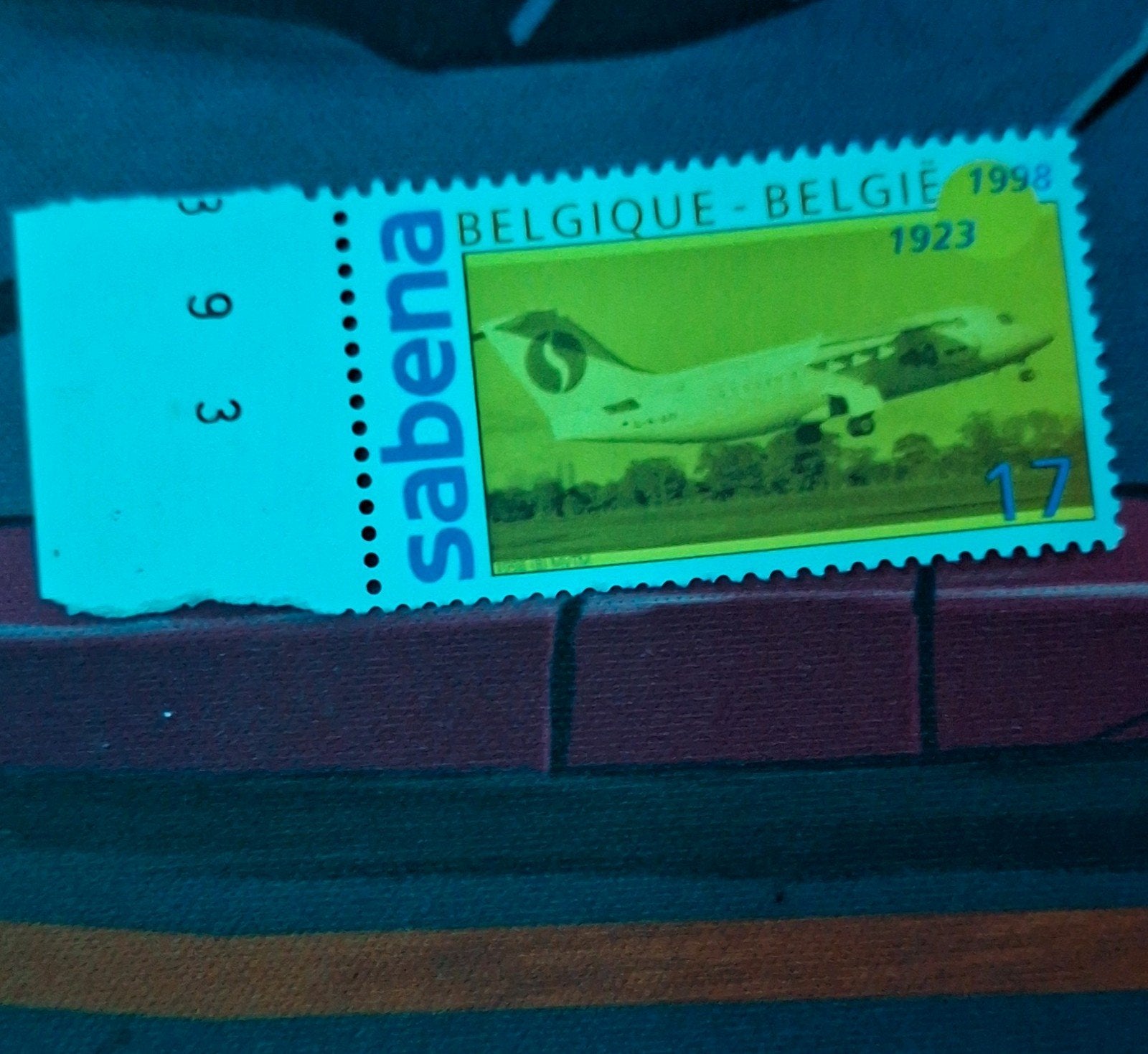 Postzegel sabena, Postzegels en Munten, Ophalen
