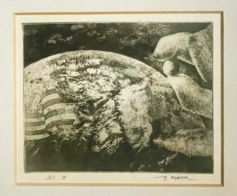 Roland MASSA (1943) - ets, Enlèvement ou Envoi, Eau-forte, Numéroté