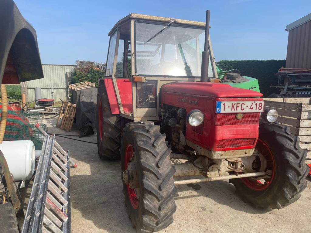 Zétor 6748, Articles professionnels, Agriculture | Tracteurs, Enlèvement, Oldtimer/Ancêtre, Jusqu'à 80 ch, Autres marques