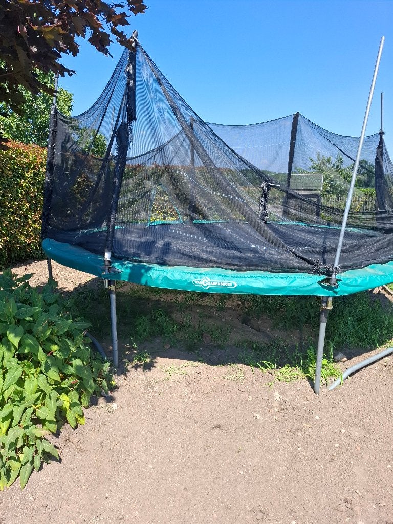 Trampoline, Kinderen en Baby's, Speelgoed | Buiten | Trampolines, Ophalen, Gebruikt
