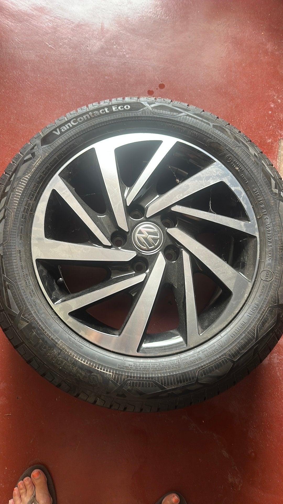 Alu velgen met banden 215/60/R17C, Auto-onderdelen, Banden en Velgen, Ophalen, Band(en)