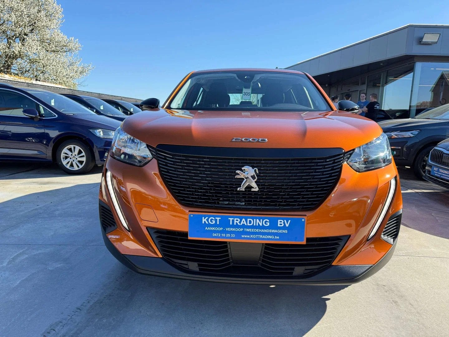 Peugeot 2008 1.2i 101PK NAVIGATIE CARPLAY PDC BLUETOOTH LED, Auto's, Peugeot, 1263 kg, Stof, Bedrijf, 5 deurs