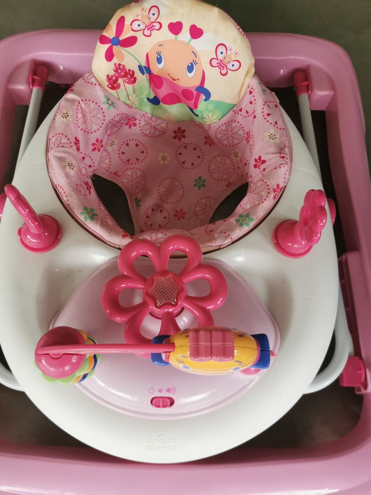 Babystoeltje loopwagentje, Ophalen, Zo goed als nieuw