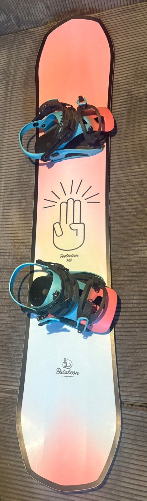 Complete Bataleon Feelbetter snowboardset, Ophalen, Zo goed als nieuw, Bindingen