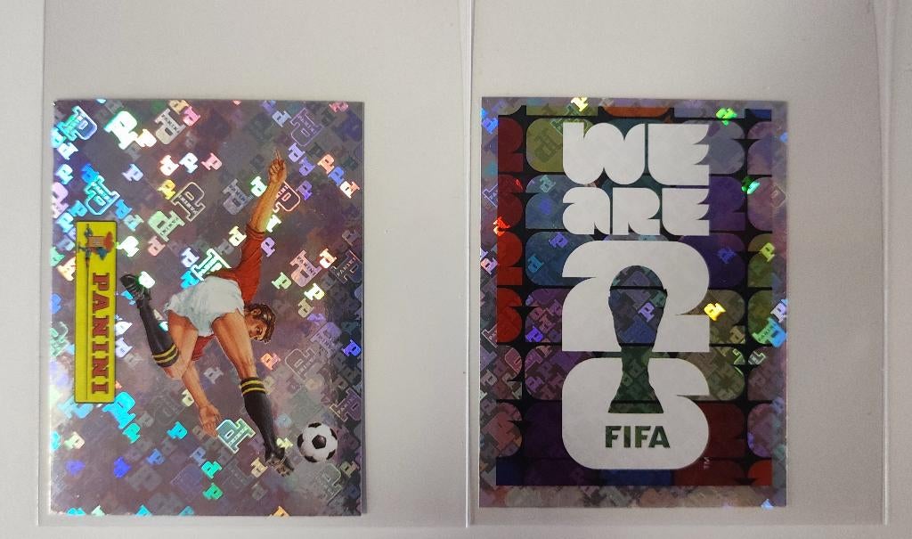 Wk 2026 official emblem stickers panini, Enlèvement ou Envoi, Neuf, Plusieurs autocollants