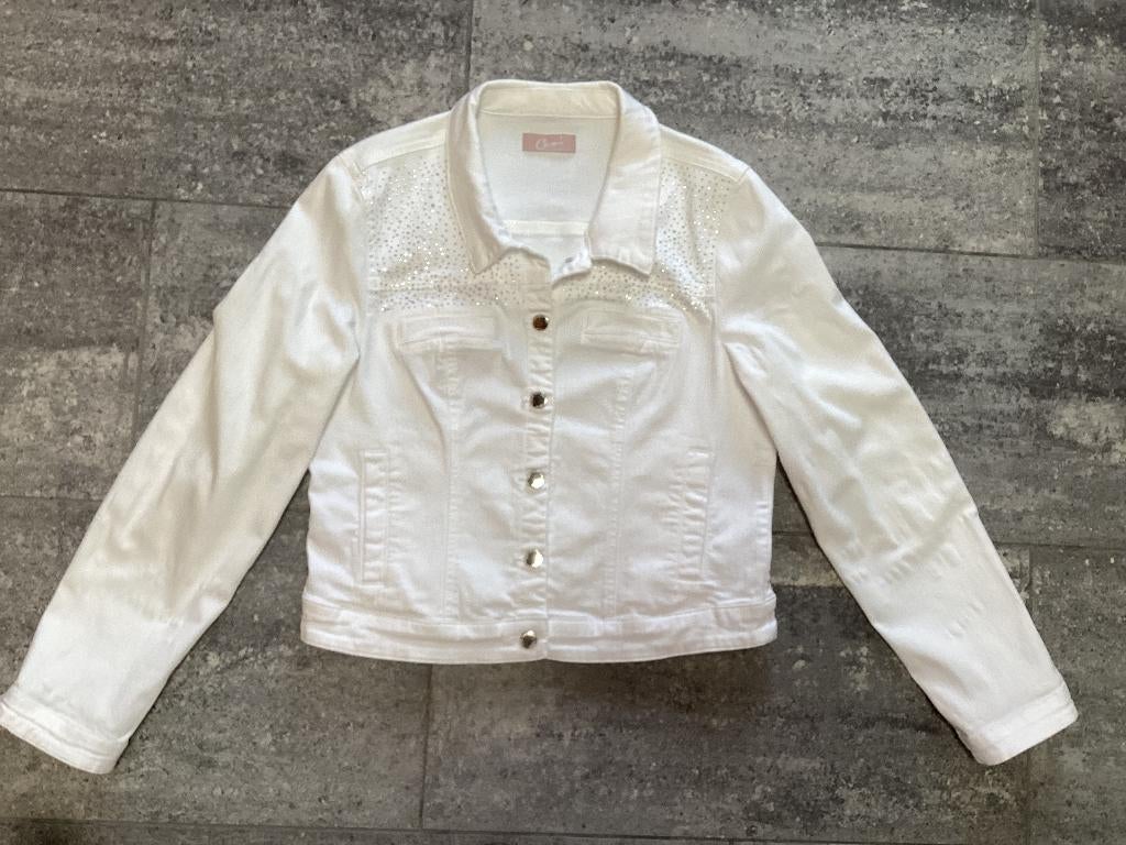 Veste/gilet Cassis blanc 40, Taille 38/40 (M), Cassis Collection, Enlèvement ou Envoi, Comme neuf