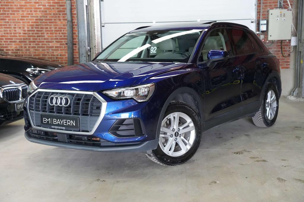 Audi Q3 35 TFSI Pano Leder Carplay Benzine Garantie, Auto's, Audi, 149 pk, Blauw, Leder, 5 deurs
