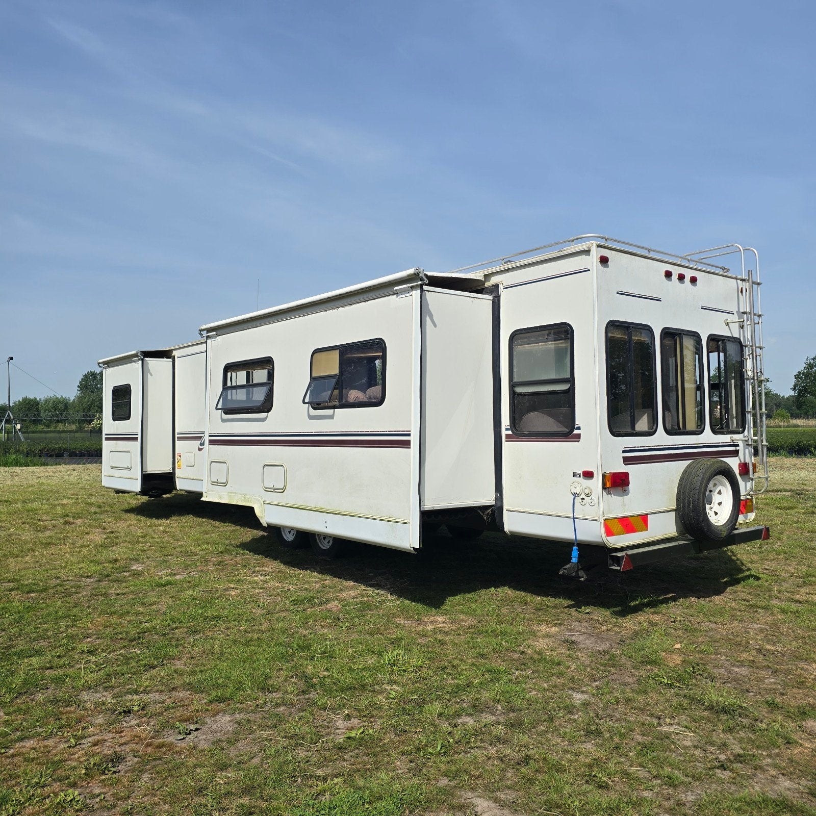 Remorque américaine, caravane, mini-maison, camping-car, Caravanes & Camping, Entreprise, Diesel, Chaudière