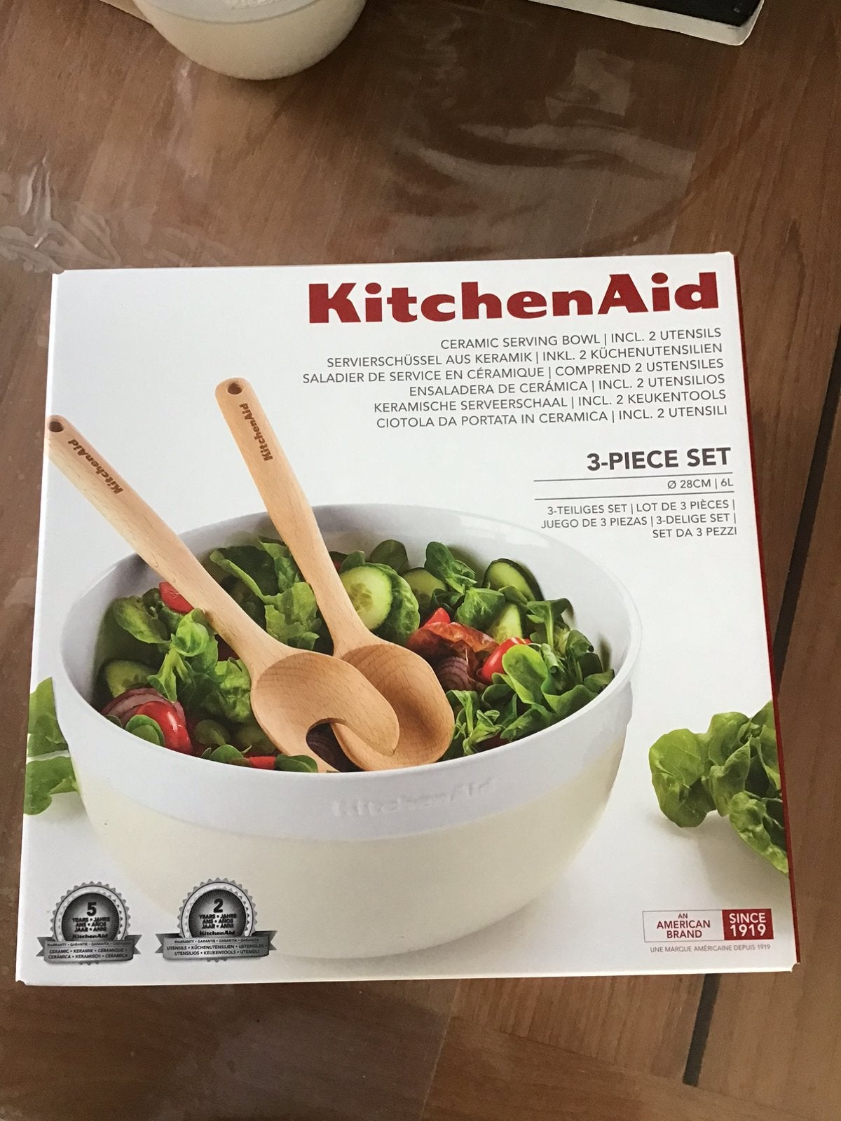Kitchenaid serveerschaal 6liter nieuw, Ophalen, Nieuw