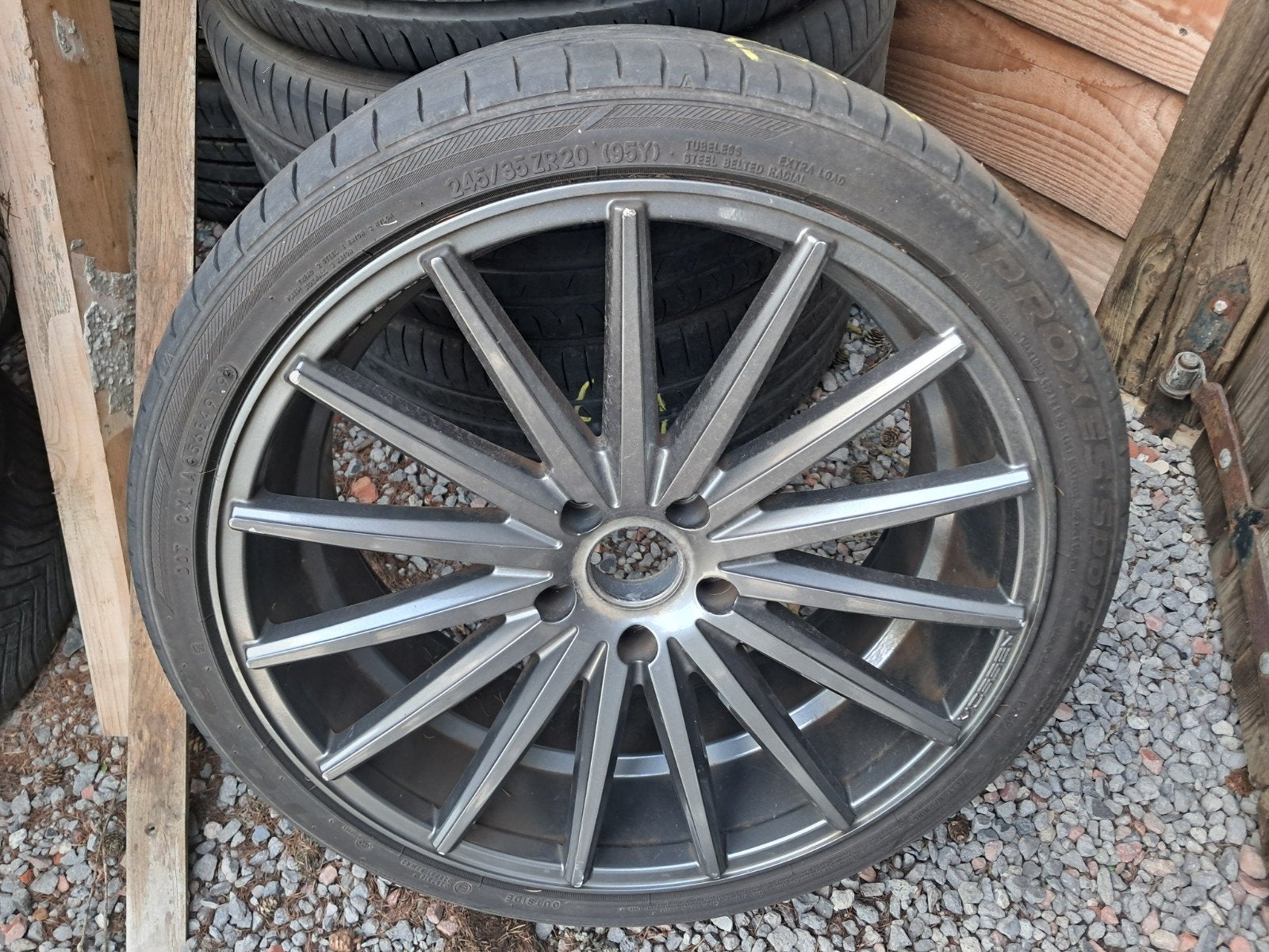 20 INCH VOSSEN VELGEN VOOR BMW, Auto-onderdelen, Banden en Velgen, Ophalen, 20 inch, Band(en)