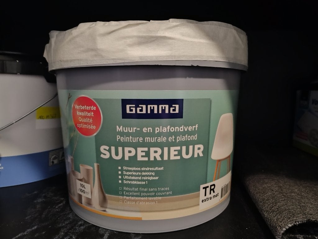 Gamma superieur verf taupe, Ophalen, Nieuw, Verf