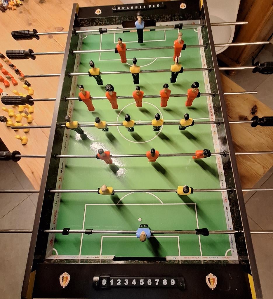 Kickertafel van de Rode Duivels, Hobby en Vrije tijd, Ophalen, Gebruikt