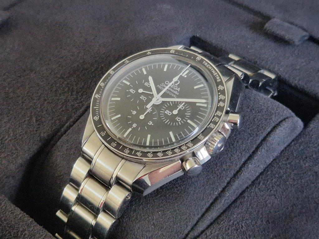 Omega Speedmaster Professional Moonwatch 311.30.42.30.01.005, Handtassen en Accessoires, Horloges | Heren, Ophalen, Staal, Gebruikt