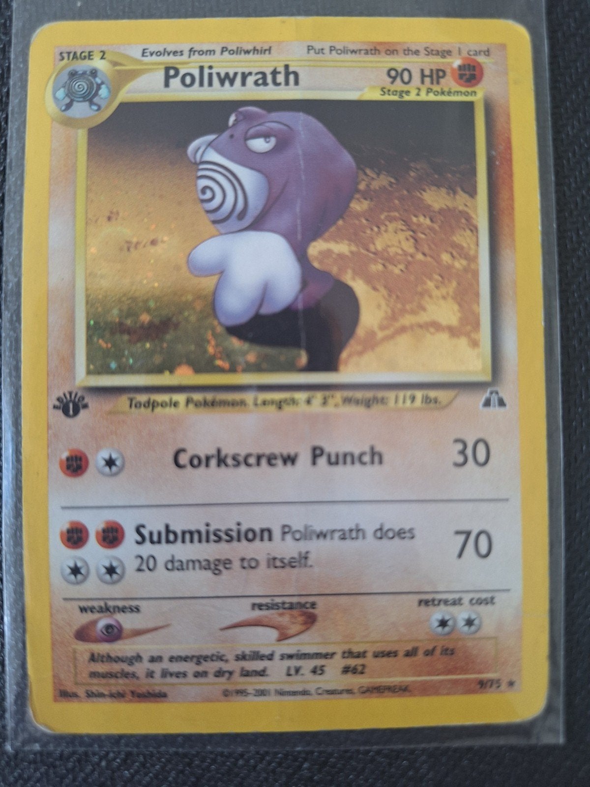 pokemon poliwrath 1st edition, Enlèvement ou Envoi
