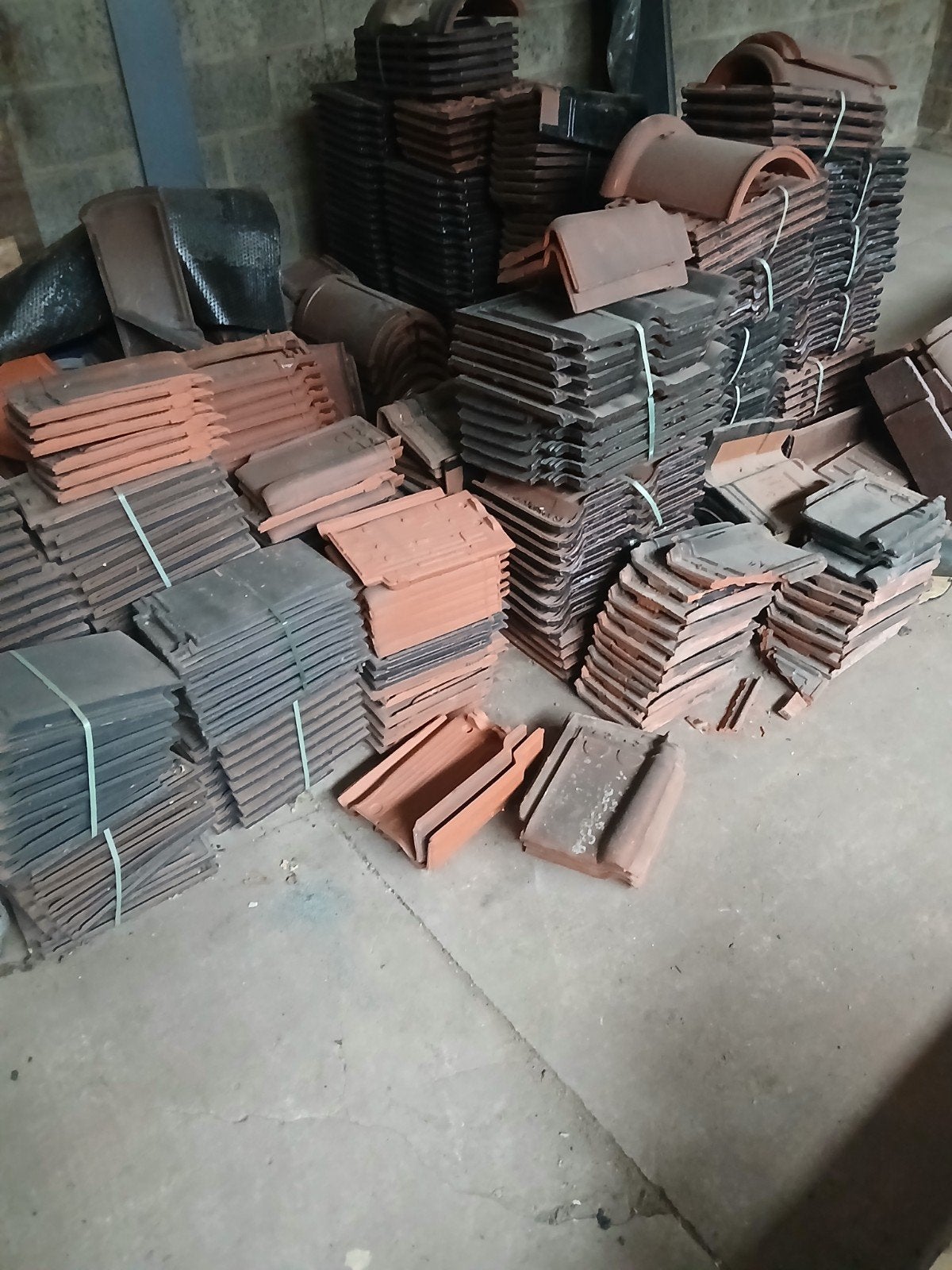 dakpannen gratis, Doe-het-zelf en Bouw, Ophalen, Dakpannen