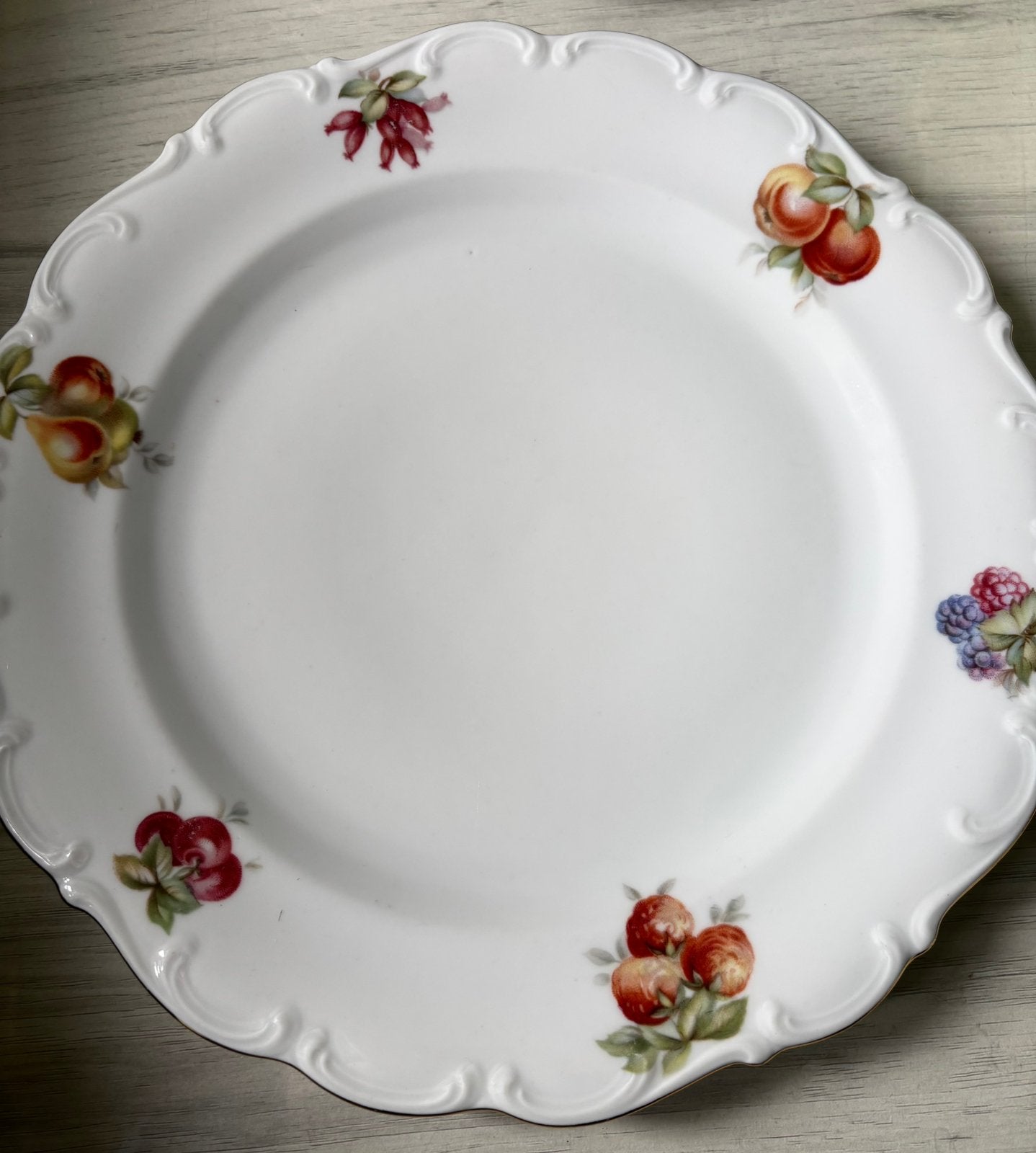 Un plat+ égouttoir en porcelaine Schumann Bavaria, Enlèvement
