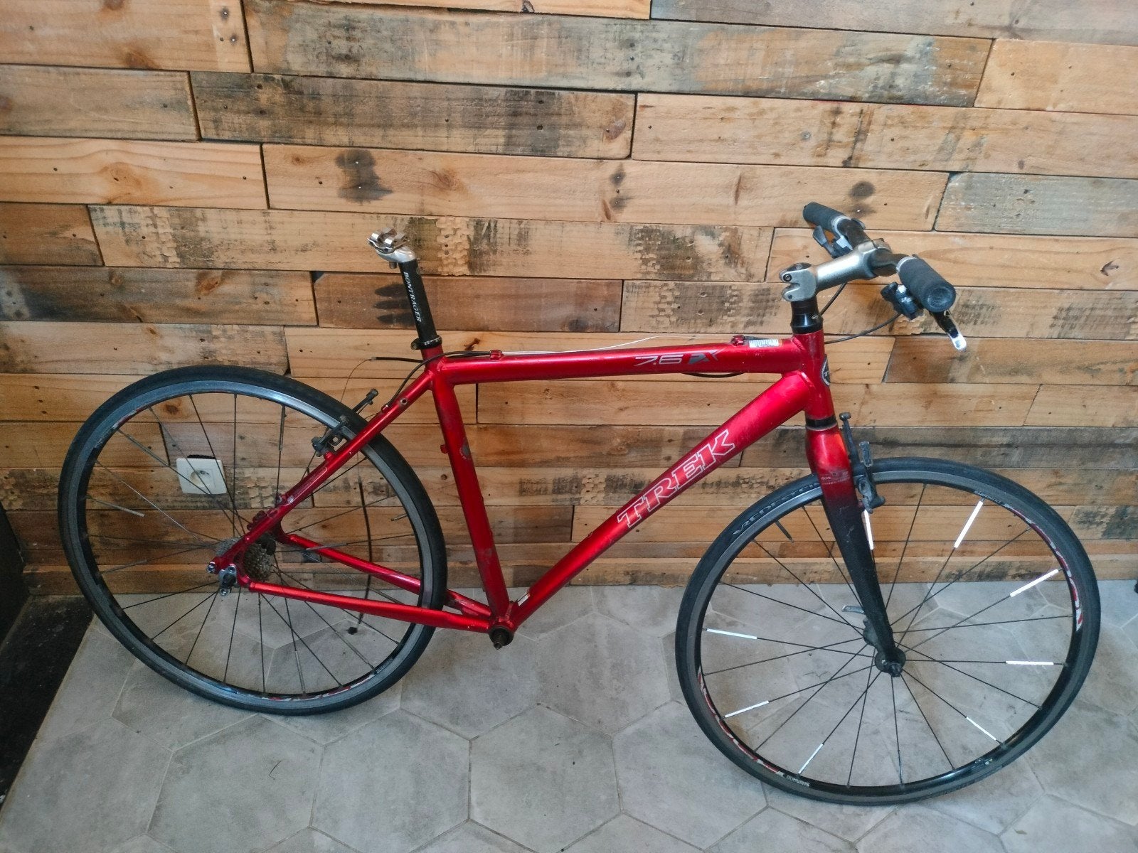 Trek 7.6FX, Ophalen, Gebruikt, Velgrem, Overige merken