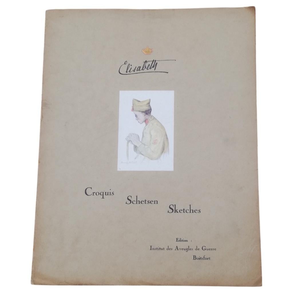 Croquis - Schetsen - Sketches - 1920, Ophalen of Verzenden, Overige soorten, Kunstobject