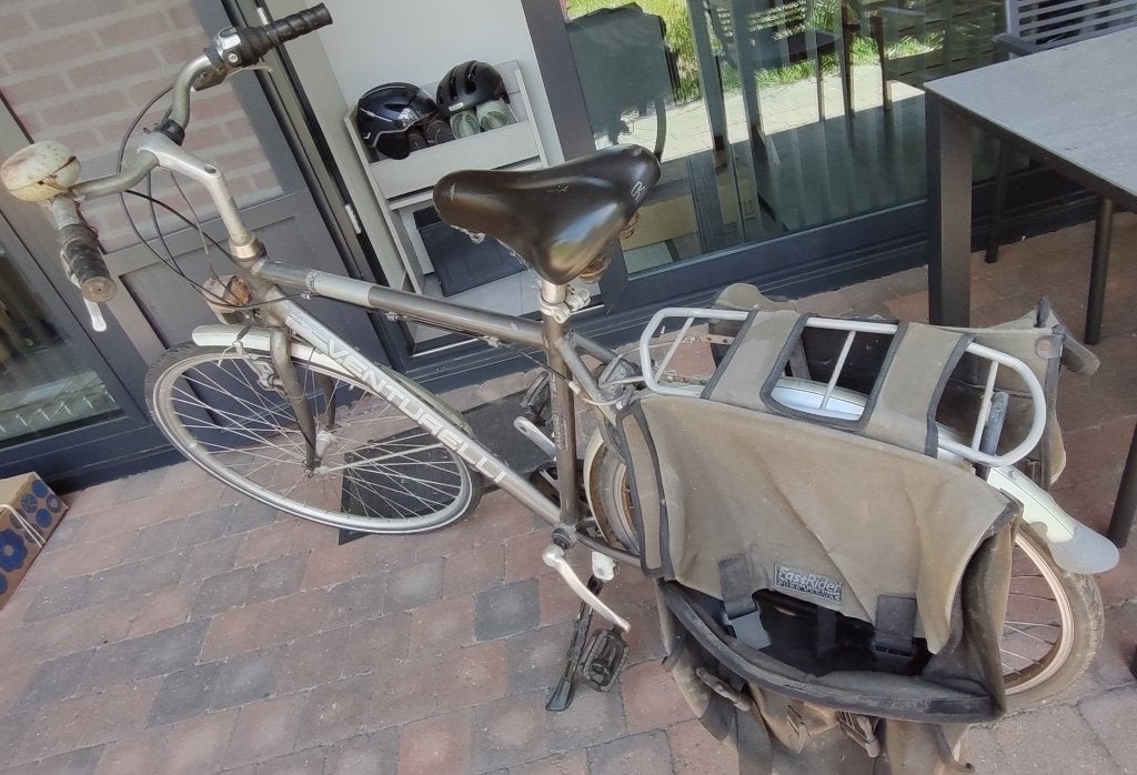 Oude fiets, Fietsen en Brommers, Ophalen, Gebruikt, Trommelrem, Overige merken