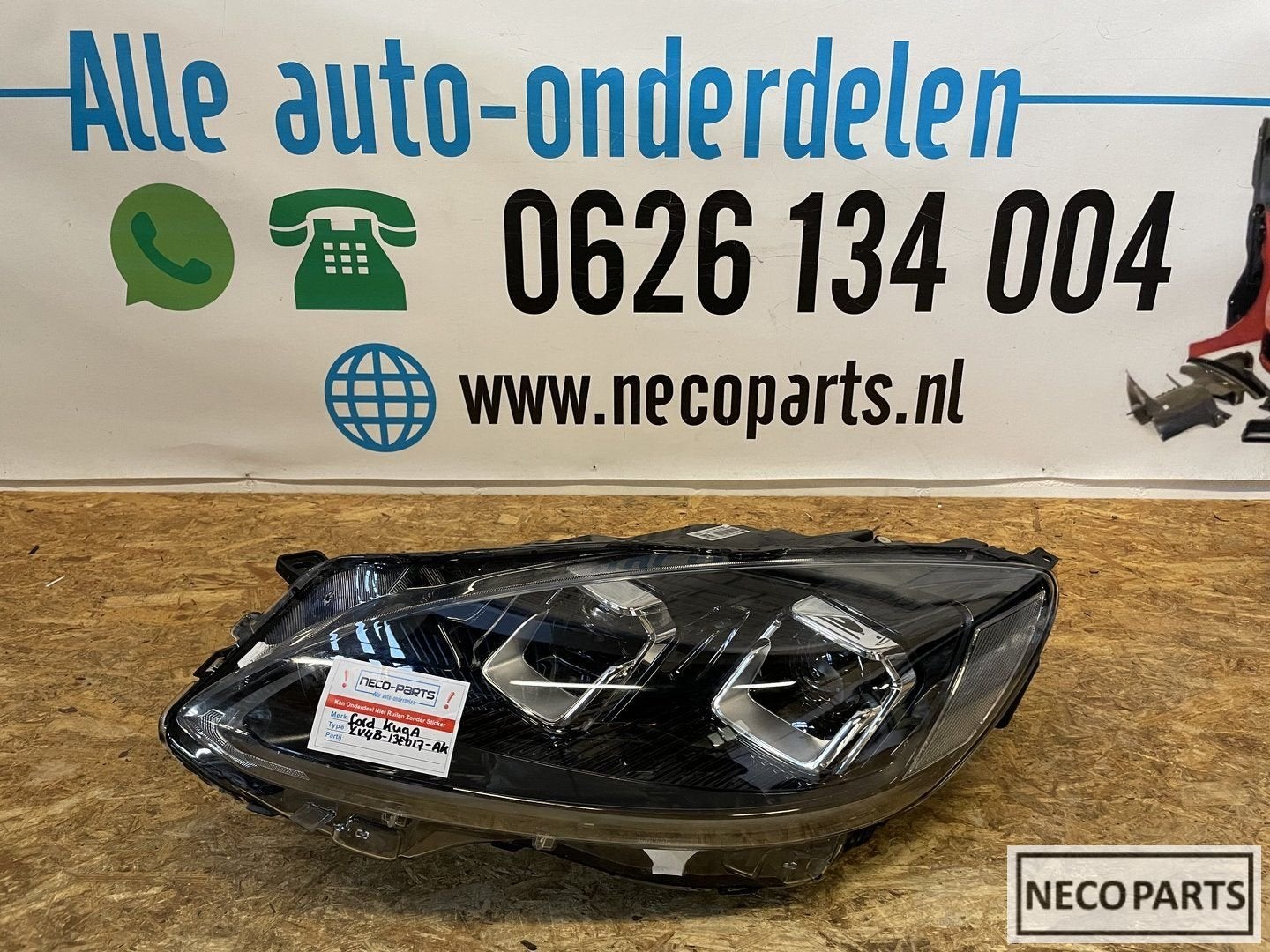FORD KUGA MK3 FULL LED KOPLAMP LINKS ORIGINEEL LV4B-13E017AK, -, -, -, Enlèvement ou Envoi