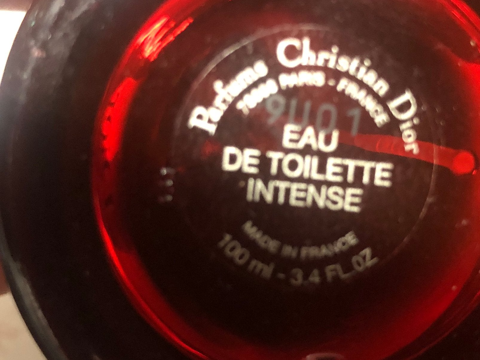 Lot Exceptionnel 7 Flacons Vides Dior Fahrenheit, Enlèvement ou Envoi, Utilisé, Bouteille de parfum