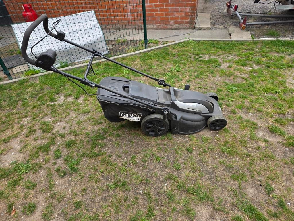 Elektrische Grasmaaier te koop, Ophalen, Gebruikt, Elektrische grasmaaier, Opvangzak