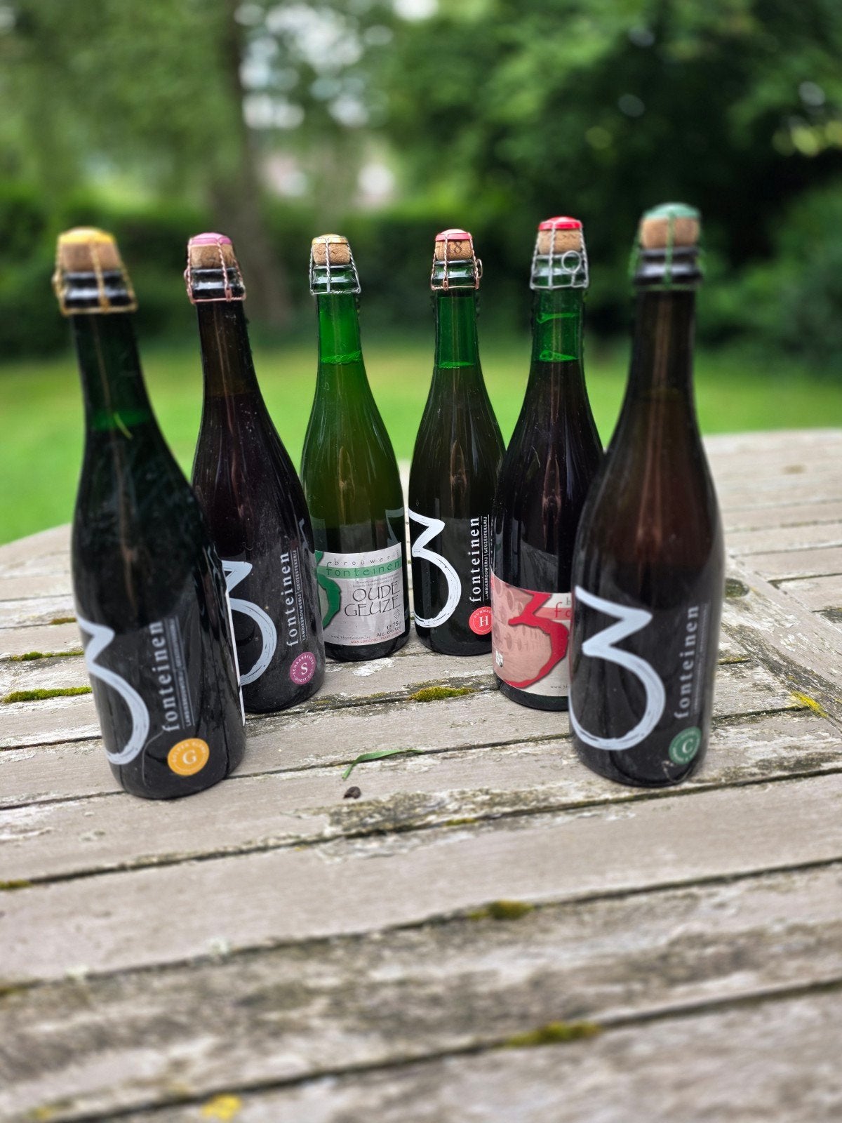 Geuze/lambiek 3 fonteinen, Verzamelen, Ophalen