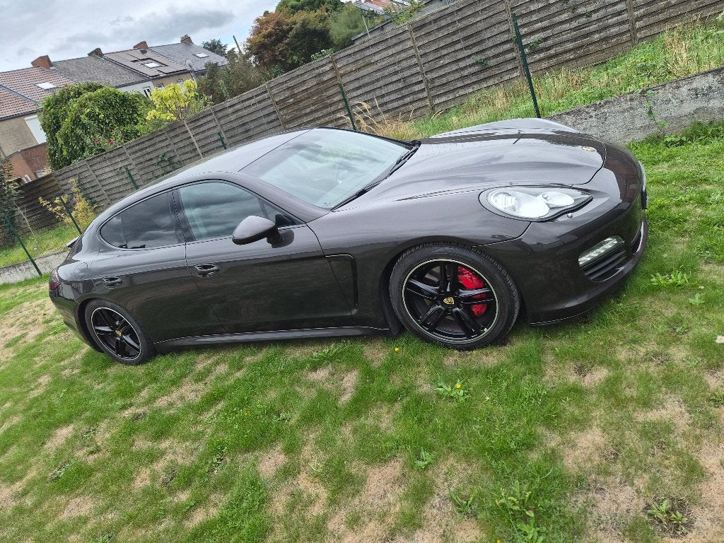 Porsche Panamera, Auto's, Automaat, 4 zetels, Achterwielaandrijving, Zwart