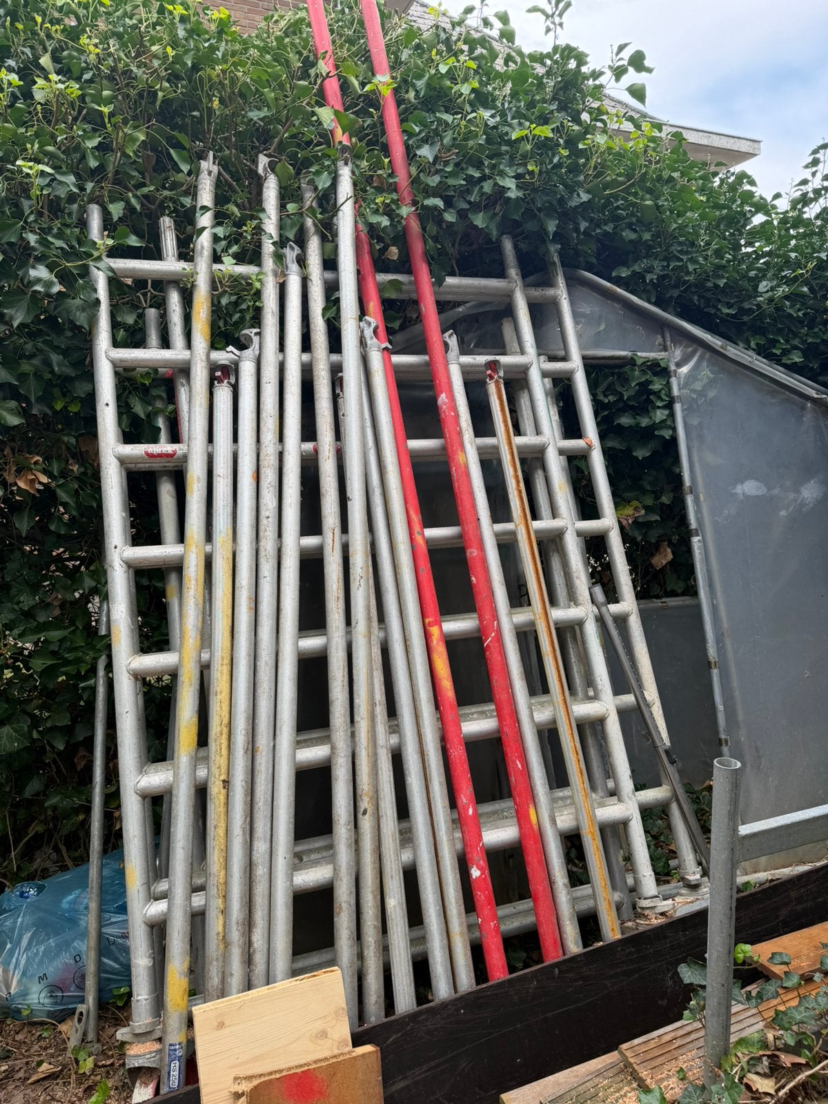 Échafaudage, Bricolage & Construction, Enlèvement, Utilisé, Échafaudage fixe ou roulant