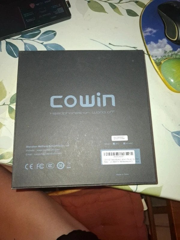 Casque Bluetooth sans fil Cowin E7 – Noir, TV, Hi-fi & Vidéo, Casques audio, Autres marques, Enlèvement ou Envoi, Sans fil, Autres types