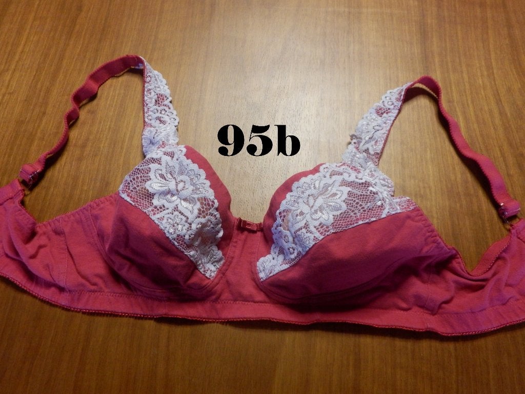 (129) -soutien gorge femme t.95b rouge - blancheporte -, Blancheporte, Ophalen of Verzenden, Rood, BH