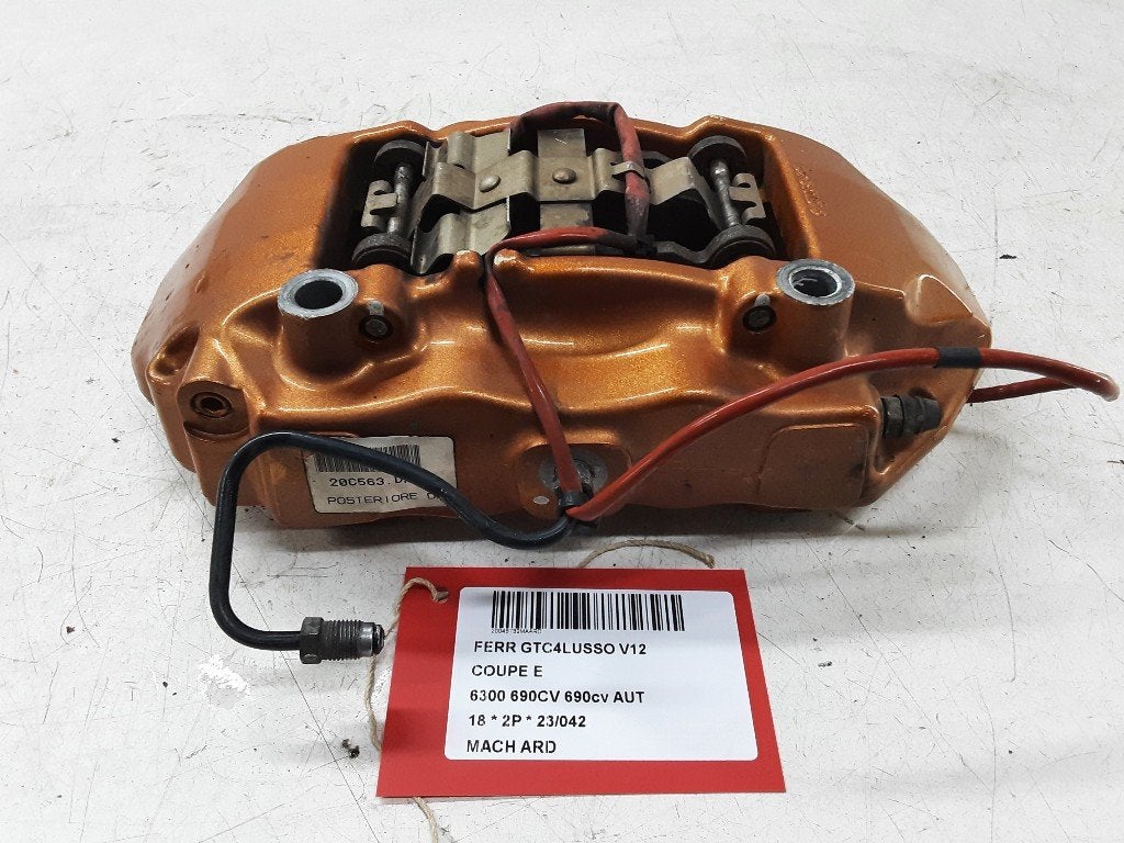 ETRIER DE FREIN ARRIÈRE DROIT Ferrari GTC4 Lusso (20C563), Autos : Pièces & Accessoires, Mevr. I. Hauben, Ferrari, Utilisé, Rue de l'Espoir 34 34
4030  GRIVEGNÉE, BE