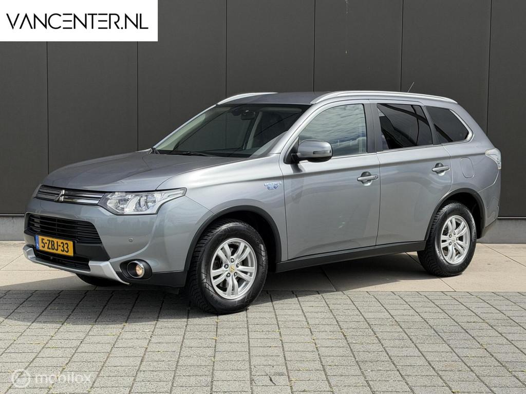Mitsubishi Outlander 2.0 PHEV Automaat Benzine Hybride Clima, Auto's, Automaat, Zwart, 4 cilinders, 89 kW