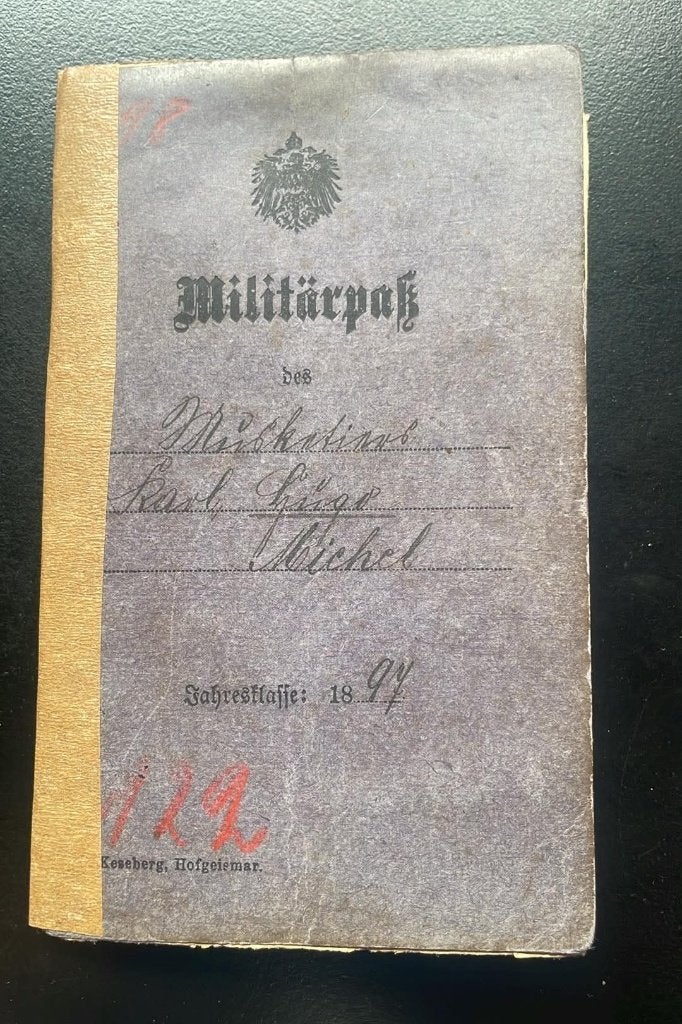 Pass militaire allemand pour la Première Guerre mondiale, Envoi, Armée de terre, Autres types