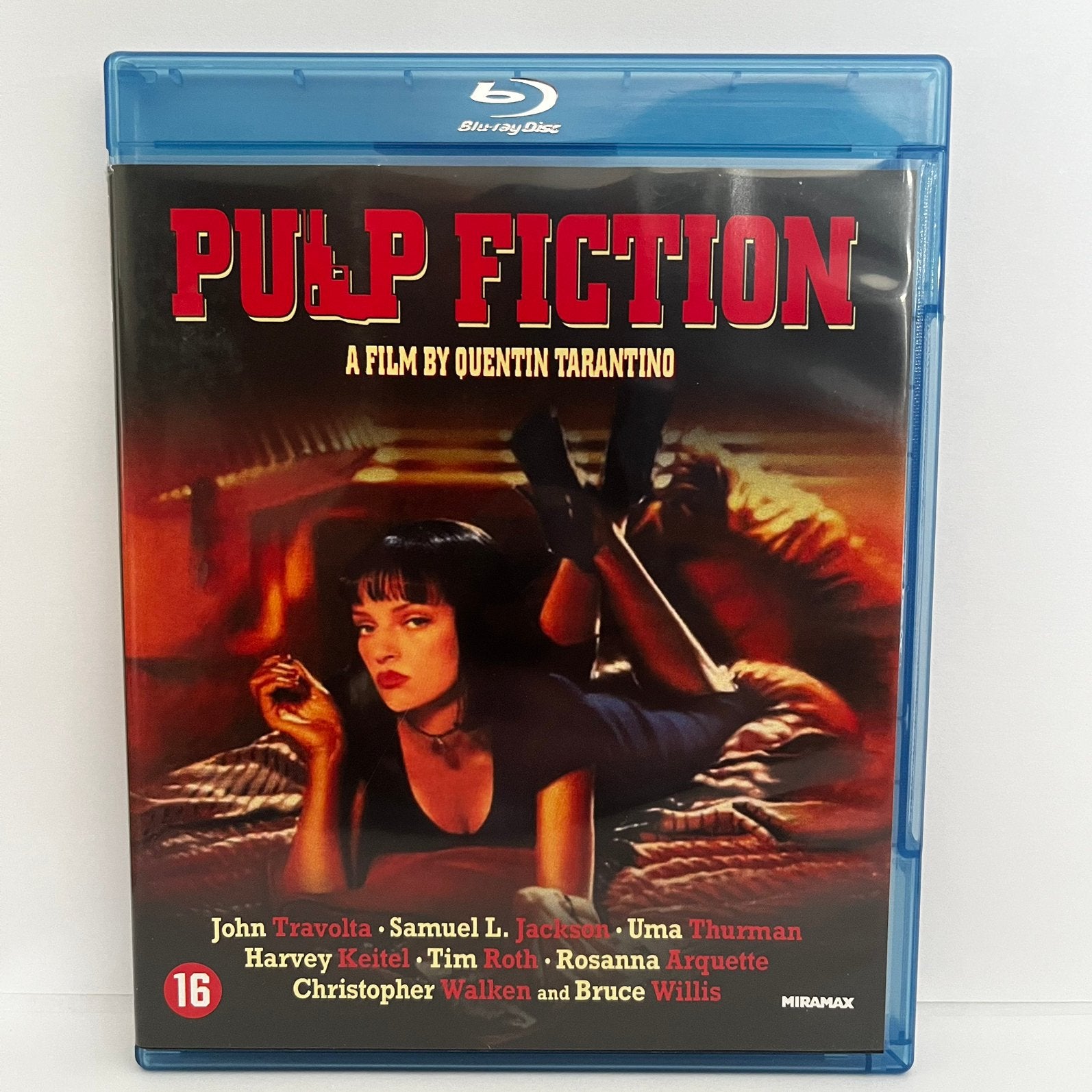 Pulp Fiction (1994) Blu-ray, CD & DVD, Blu-ray, Comme neuf, Drame, Enlèvement ou Envoi