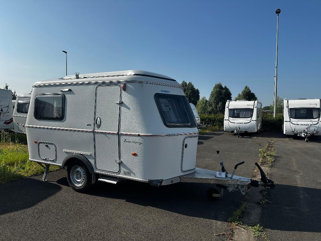Eriba Hymer Touring 310 compact licht en wendbaar, Caravans en Kamperen, Bedrijf, Treinzit, Dwarsbed, 5 tot 6 meter