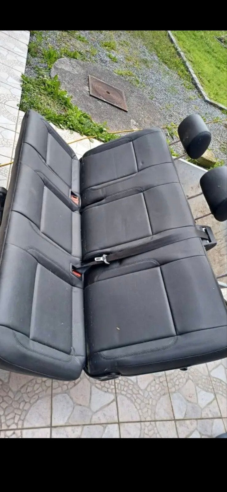 VW Caravelle T6 3pl leren bank, Ophalen