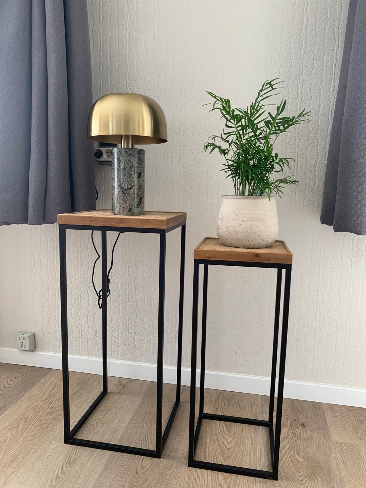 House of Nature bijzettafeltjes – set van 2, Maison & Meubles, Accessoires pour la Maison | Colonnes & Piliers, Enlèvement, Comme neuf