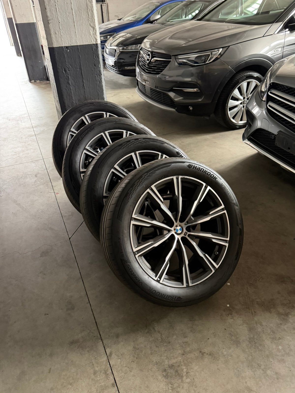 Jantes Bmw 20 pouces M G05/G06 d'origine, Pneus et Jantes, Pneus été, Enlèvement, Utilisé