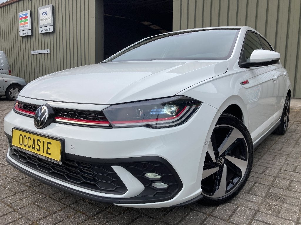 Polo GTI 207ch -AUTOMATIQUE -Clima -App - MATRIX -Topsport, Euro 6, Entreprise, Entretenue par le concessionnaire, Noir