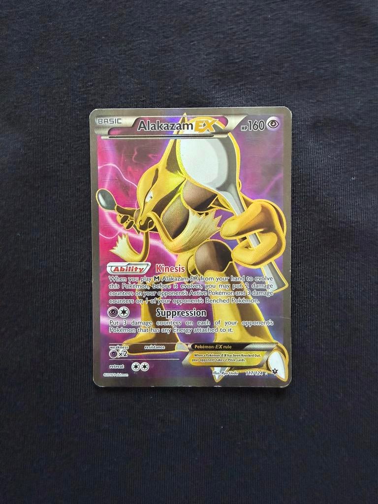 Alakazam EX | Fates Collide | 117/124, Ophalen of Verzenden, Zo goed als nieuw