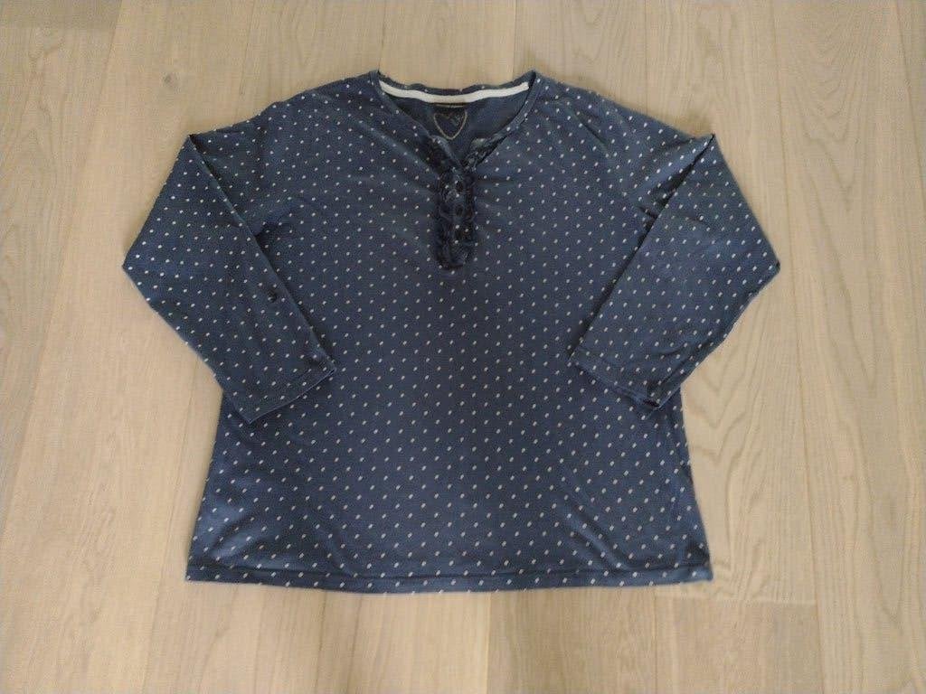 Katoenen longsleeve trui maat 48, Kleding | Dames, Ophalen, Gedragen, Maat 46/48 (XL) of groter, Blauw