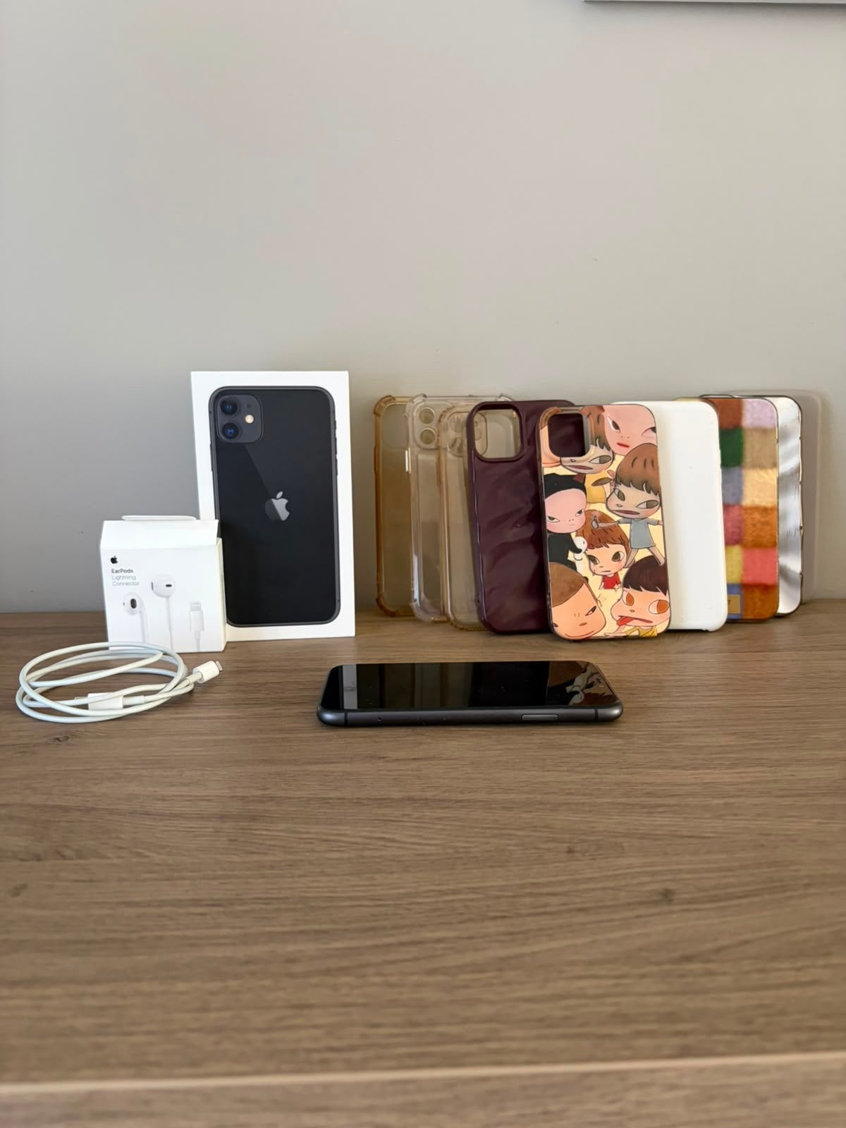 Iphone 11 in heel goede staat 128 GB+apple oortjes, Télécoms, Téléphonie mobile | Apple iPhone, 128 GB, Sans abonnement, Sans simlock