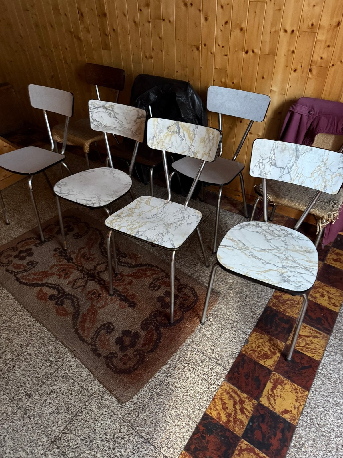 Chaise de cuisine ancien, Enlèvement, Comme neuf