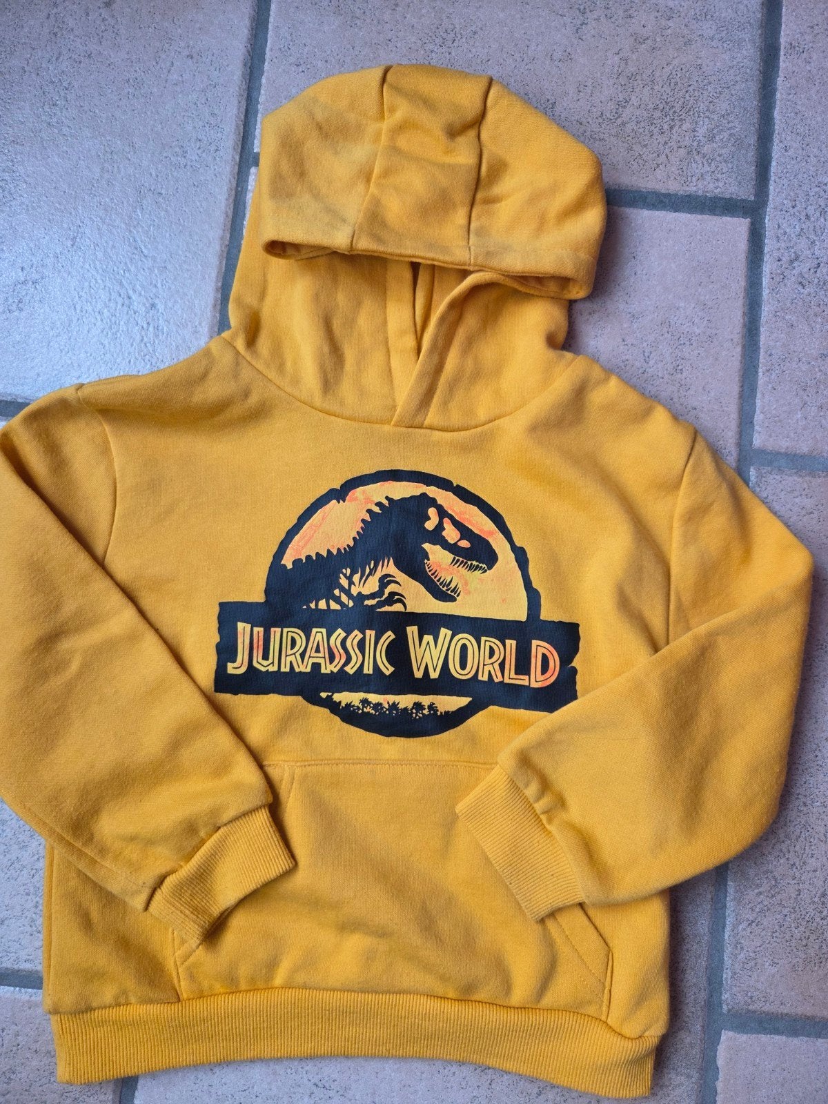 Jurassic world hoodie, Kinderen en Baby's, Kinderkleding | Maat 110, Ophalen