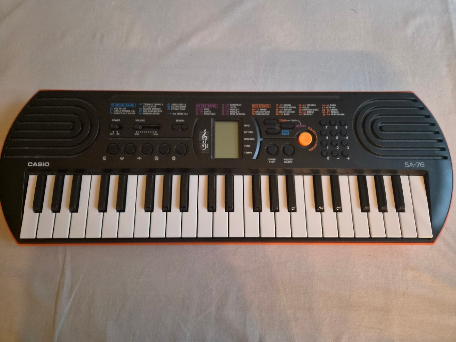 piano Casio SA 76, Muziek en Instrumenten, Keyboards, Ophalen, Zo goed als nieuw, Casio