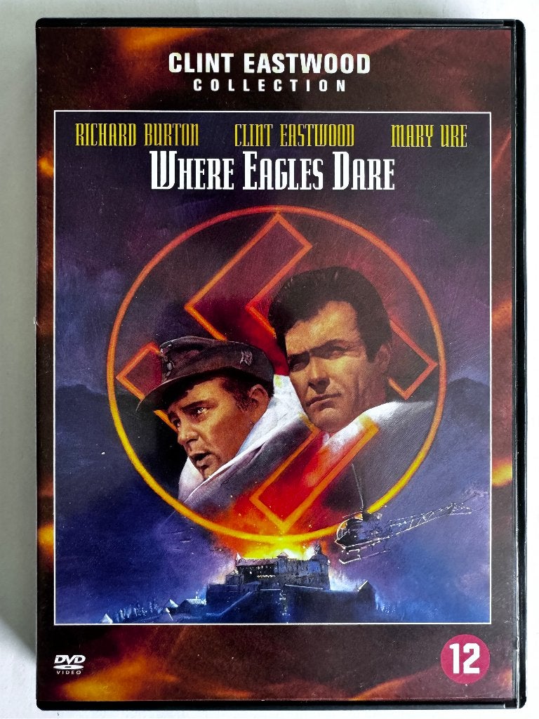 Where Eagles Dare, Cd's en Dvd's, Dvd's | Klassiekers, Ophalen of Verzenden, Zo goed als nieuw, Actie en Avontuur